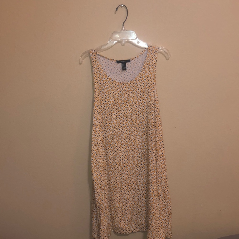 Yellow casual dress